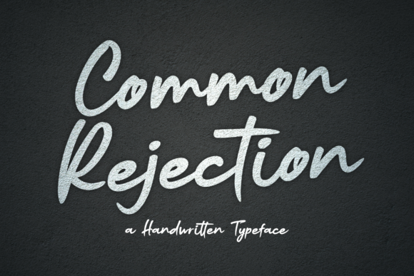 Common Rejection Font - Featured Image
