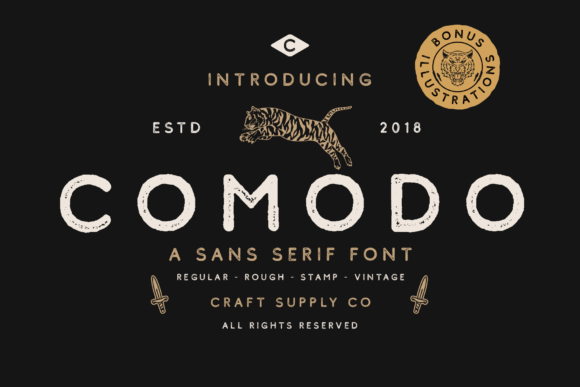 Comodo Font - Featured Image