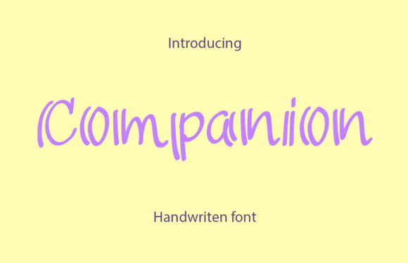 Companion Font - Featured Image