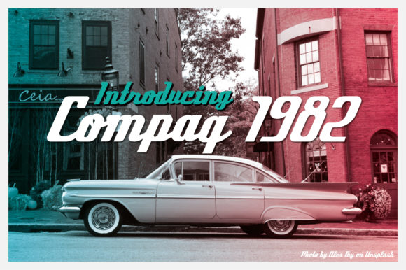 Compaq 1980 Font - Featured Image