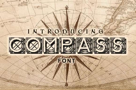 Compass Font - Featured Image