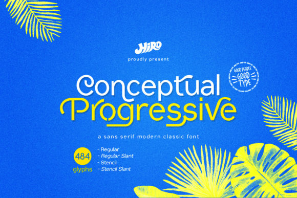 Conceptual Progressive Font - Featured Image