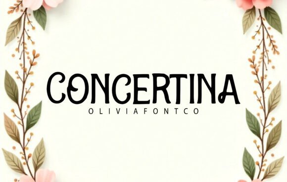 Concertina Font - Featured Image