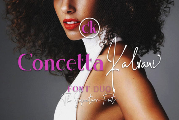 Concetta Kalvani Font - Featured Image