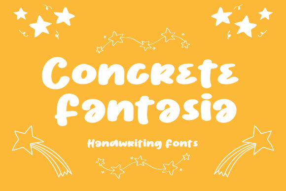 Concrete Fantasia Font - Featured Image
