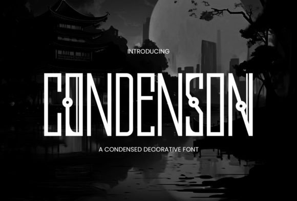 Condenson Font - Featured Image