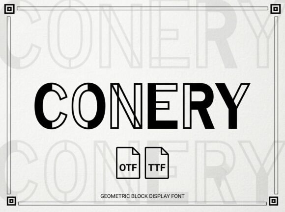 Conery Font - Featured Image