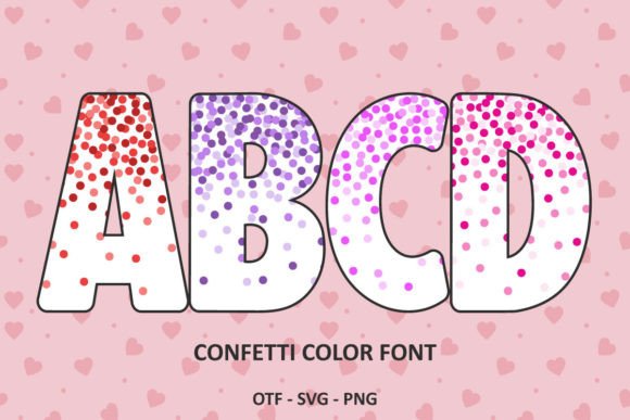 Confetti Color Font - Featured Image