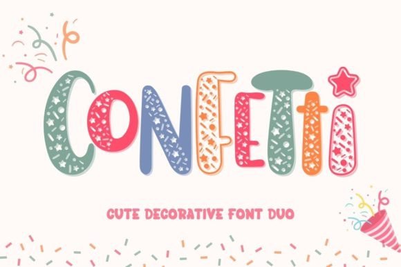 Confetti Font - Featured Image