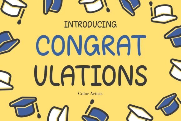 Congratulations Font - Featured Image