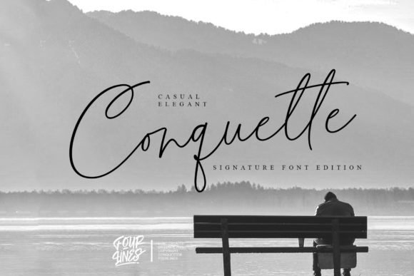 Conquette Font - Featured Image