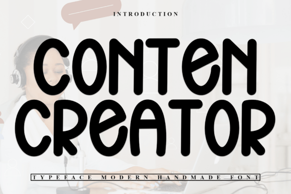 Conten Creator Font - Featured Image