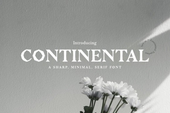 Continental Font - Featured Image