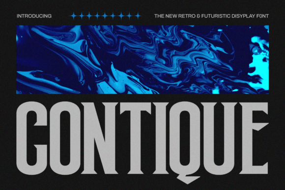 Contique Font - Featured Image
