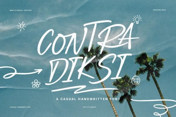 Contra Diksi Font - Featured Image