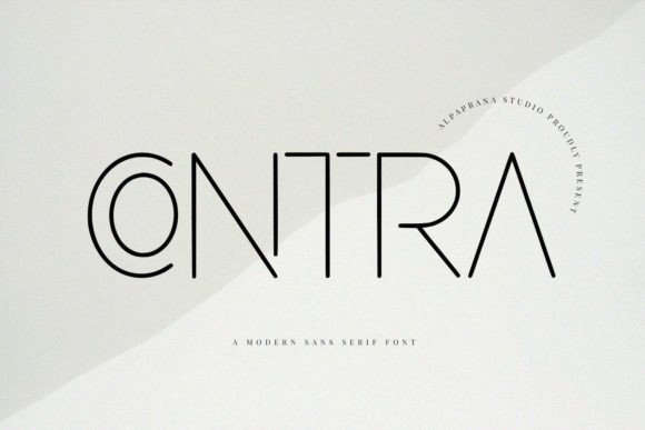 Contra Font - Featured Image