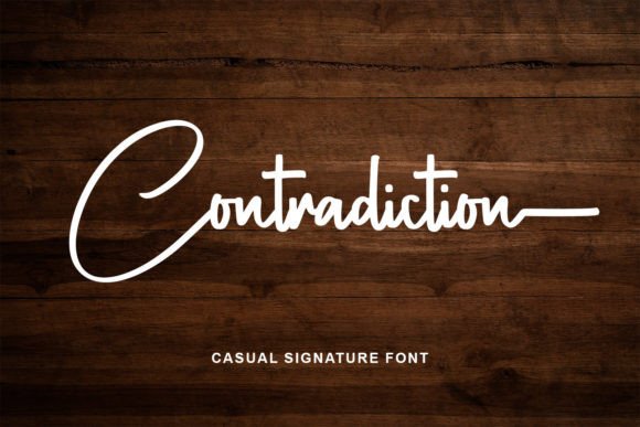 Contradiction Font - Featured Image