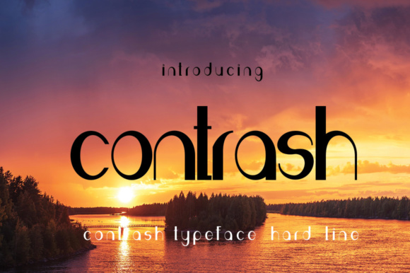 Contrash Font - Featured Image