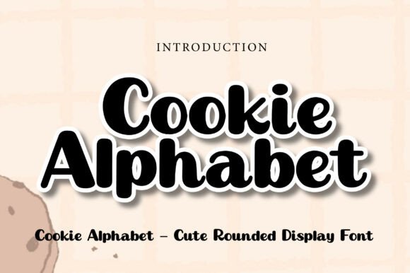 Cookie Alphabet Font - Featured Image