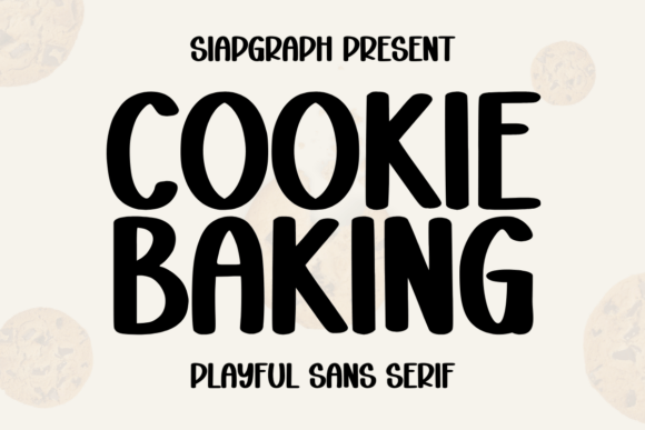 Cookie Baking Font - Featured Image
