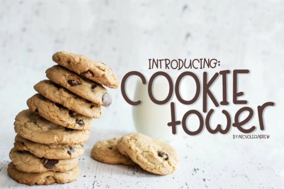 Cookie Tower Font - Featured Image