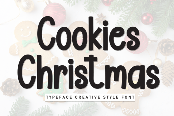 Cookies Christmas Font - Featured Image