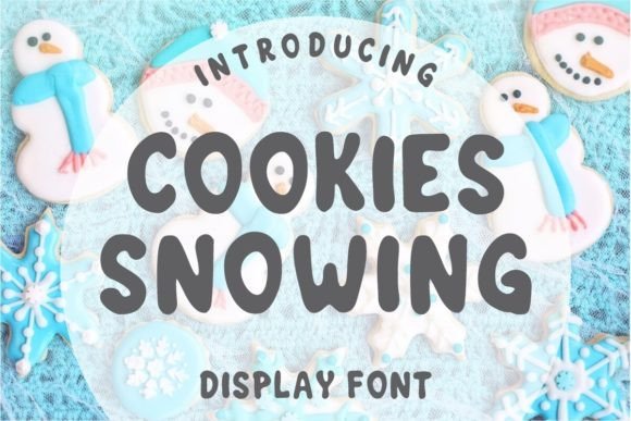 Cookies Snowing Font - Featured Image