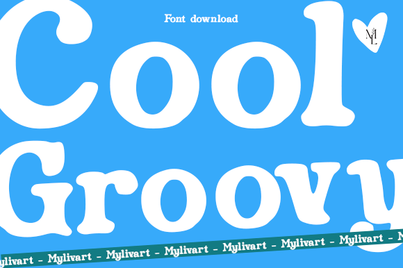 Cool Groovy Font - Featured Image