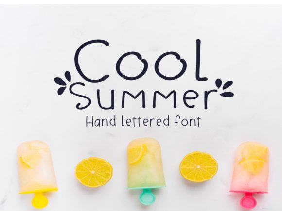 Cool Summer Font - Featured Image