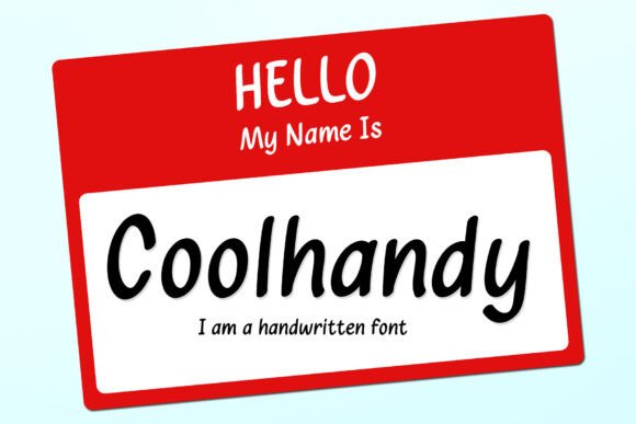 Coolhandy Font - Featured Image