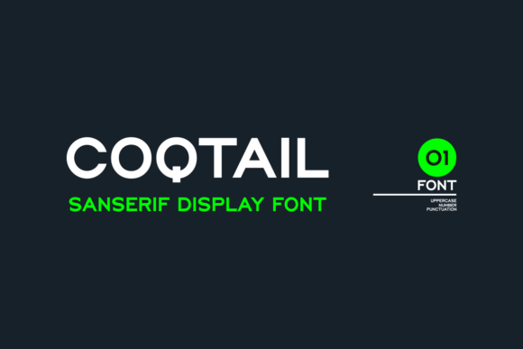 Coqtail Font - Featured Image