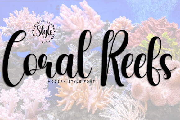Coral Reefs Font - Featured Image