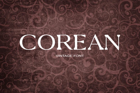 Corean Font - Featured Image