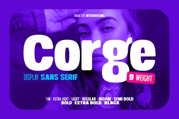 Corge Font - Featured Image