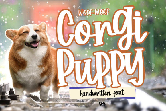 Corgy Puppy Font - Featured Image