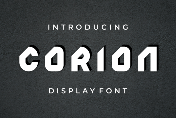 Corion Font - Featured Image