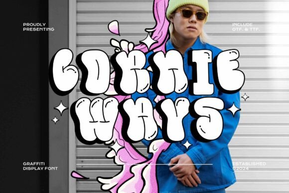 Cornie Ways Font - Featured Image