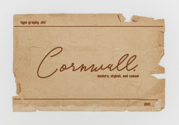 Cornwall Font - Featured Image