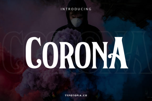 Corona Font - Featured Image