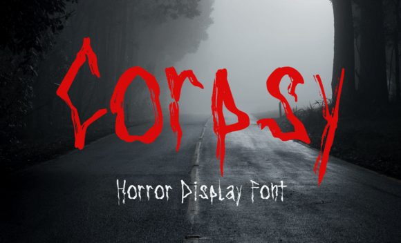 Corpsy Font - Featured Image