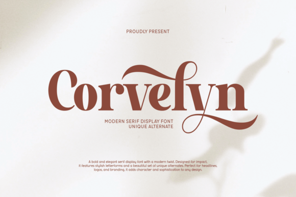 Corvelyn Font - Featured Image