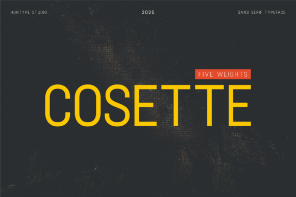 Cosette Font - Featured Image