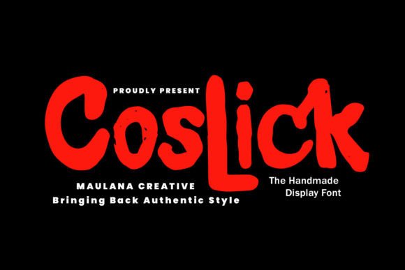 Coslick Font - Featured Image