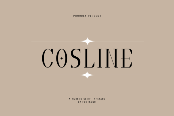 Cosline Font - Featured Image