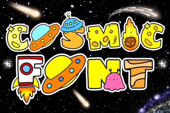 Cosmic Font - Featured Image
