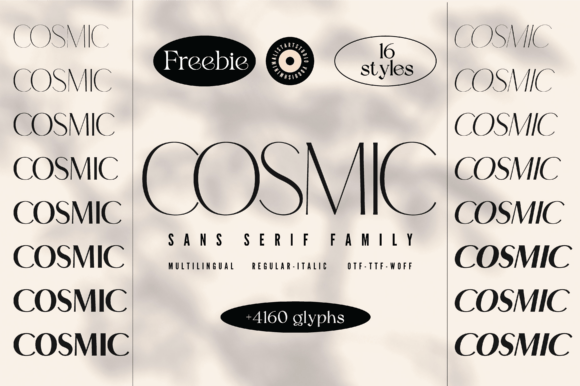 Cosmic Font - Featured Image