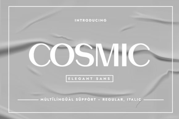 Cosmic Font - Featured Image