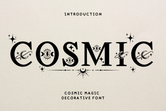Cosmic Magic Font - Featured Image