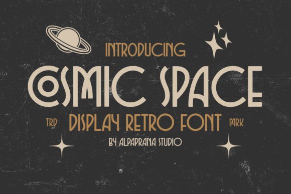 Cosmic Space Font - Featured Image