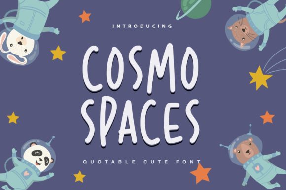 Cosmo Space Font - Featured Image
